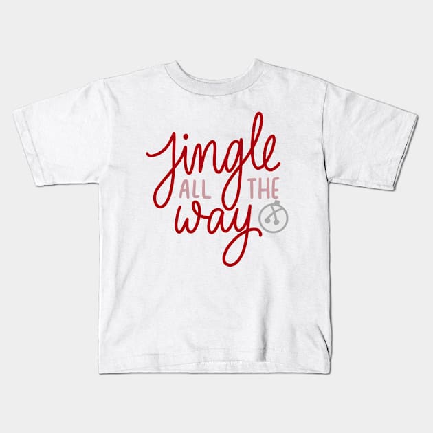 jingle bells Kids T-Shirt by nicolecella98